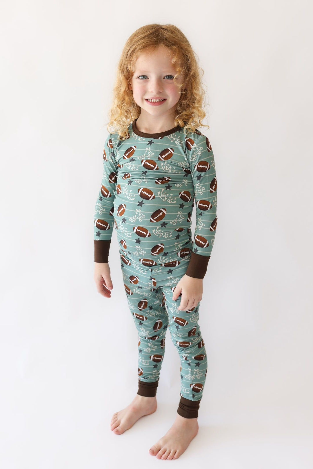 Touchdown Blitz Two Piece Pajama Set