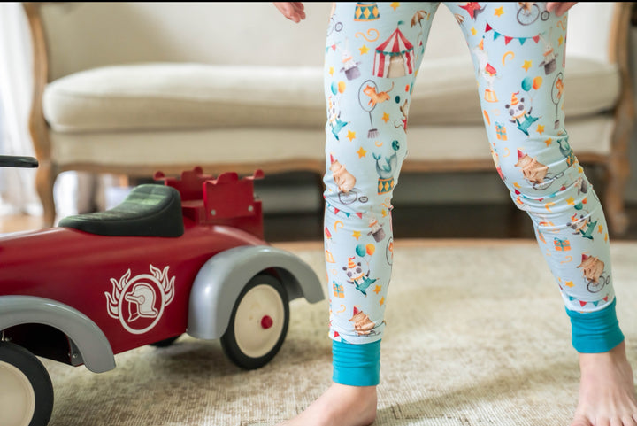 Take Me to the Circus - Bamboo Two- Piece Pajama Set