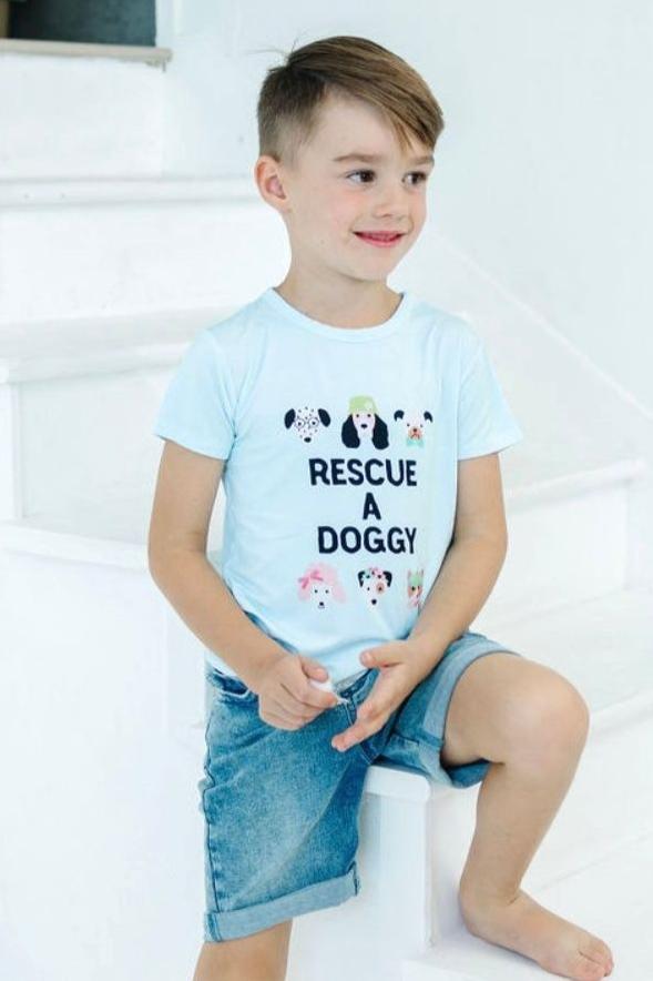 Dog Graphic T-Shirt Kids