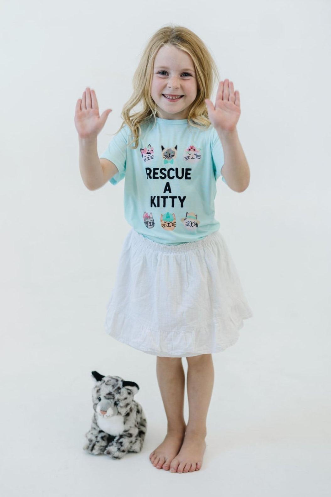 Rescue a Kitty Graphic T-Shirt