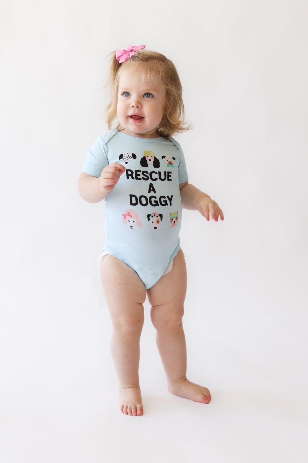 Rescue a Doggy Bamboo Bodysuit