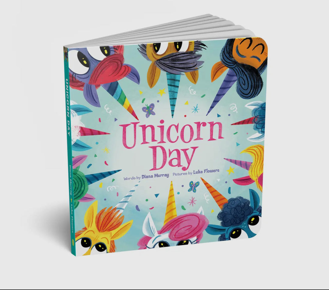 Unicorn Day Board book- A Magical Story of Fun & Friendship