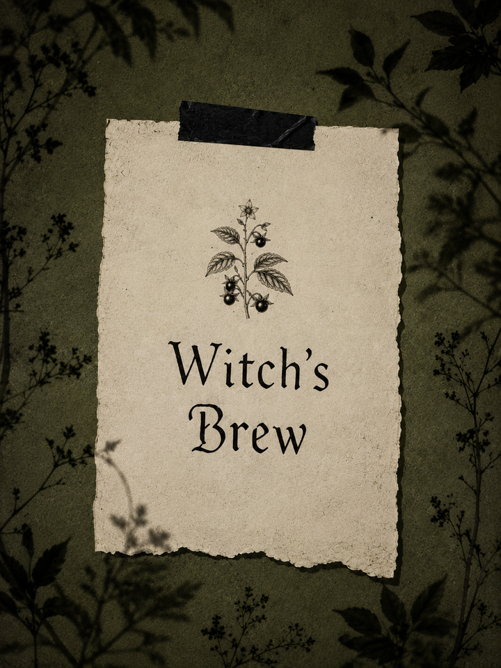 Whimsical Black Velvet Witch Dress for Girls