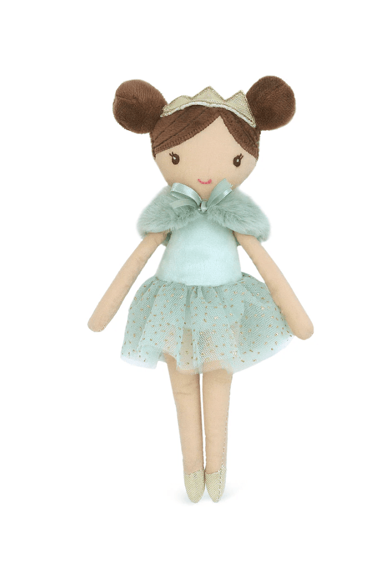 Joelle Princess Pocket Doll wearing a pastel dress and crown