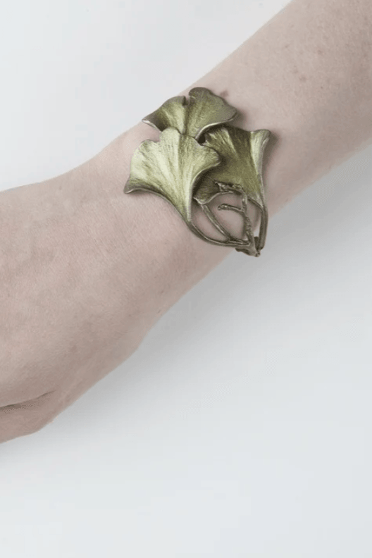 Ginkgo Cuff Bracelet