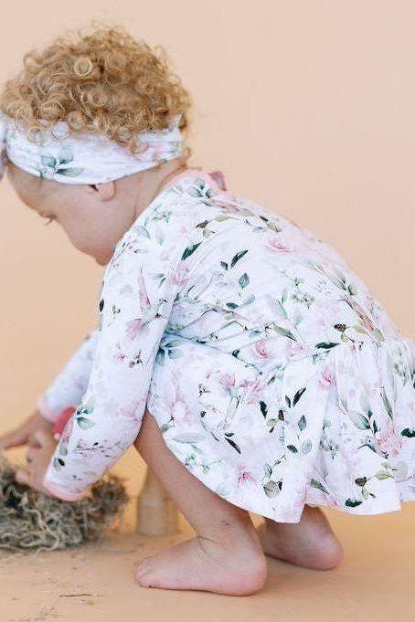 Hummingbird Bamboo Skirted Bodysuit