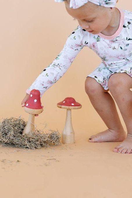 Hummingbird Bamboo Skirted Bodysuit