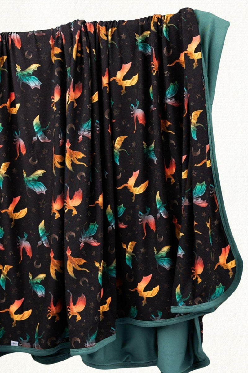 Dreamy Dragons Bamboo 2-Layer Blanket