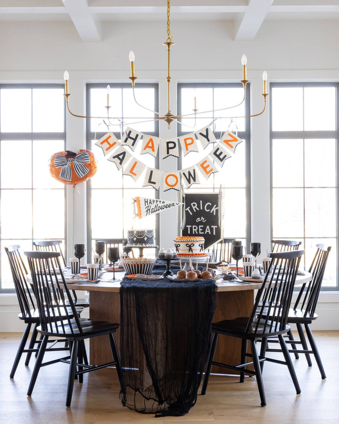 Felt Happy Halloween Banner