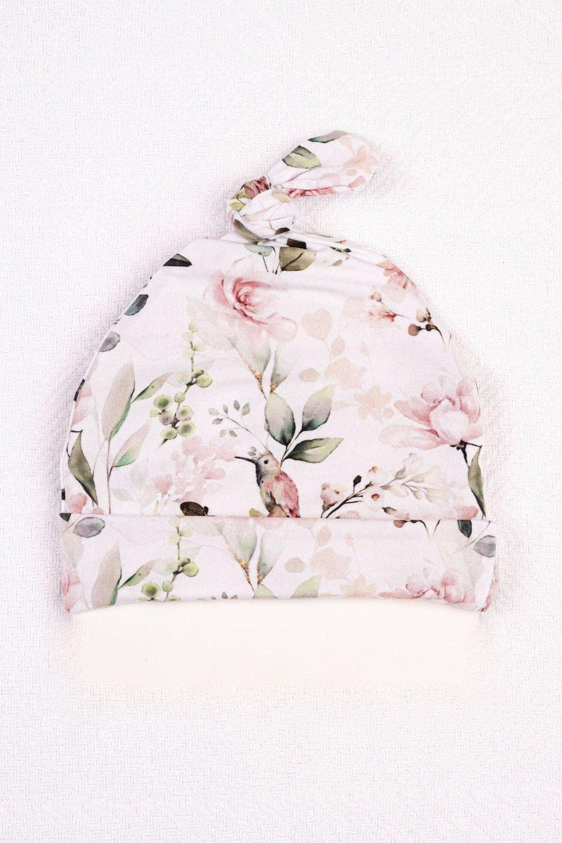 Hummingbird Baby Bamboo Knotted Hat