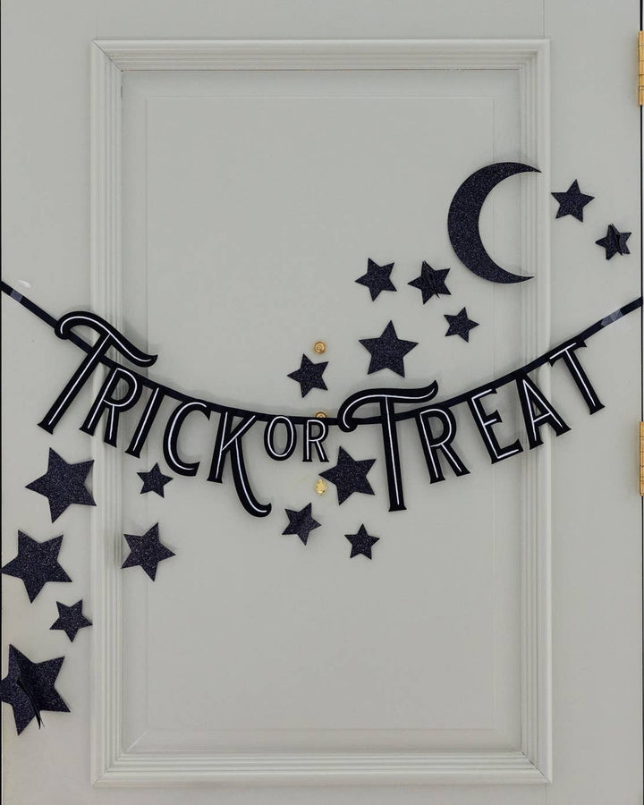 Trick or Treat Felt Halloween Banner