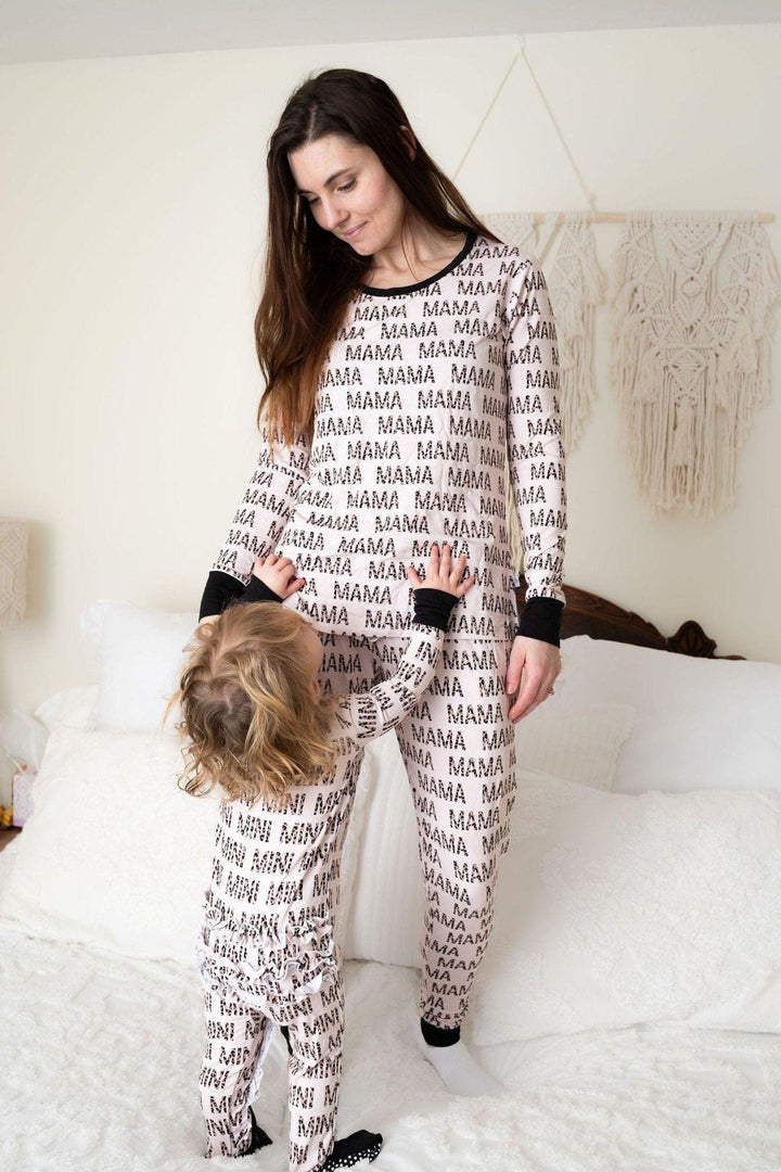 Women's Leopard Bamboo Pajama Set