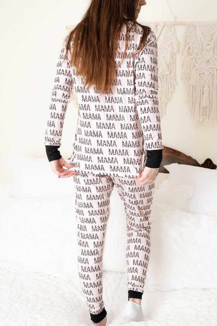 Women's Leopard Bamboo Pajama Set