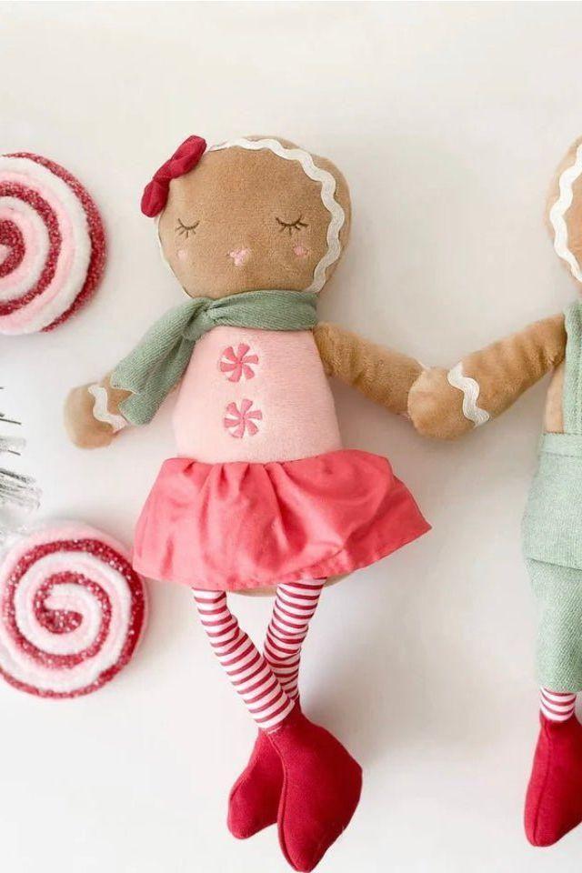 12" Gingerbread Boy Plush Doll