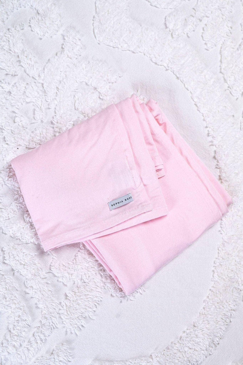 Baby Pink Newborn Bamboo Swaddle Blanket