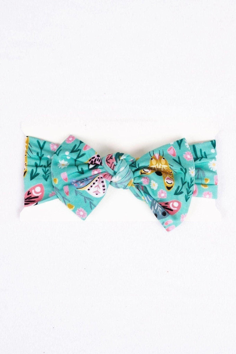 Vibrant Moth Bamboo Headband