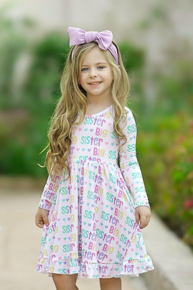Big Sister Bamboo Twirl Dress