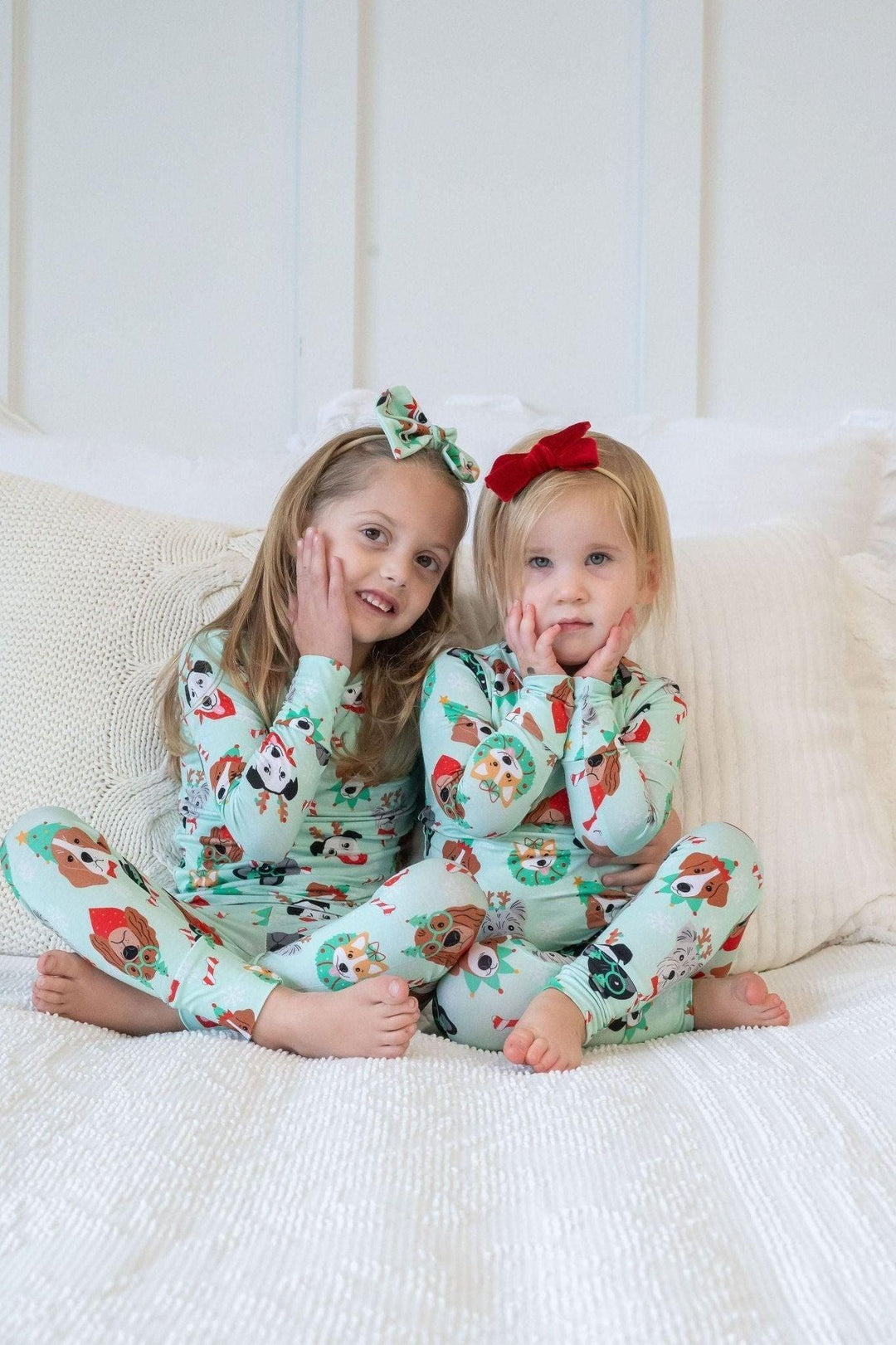 Christmas Dogs - Two-Piece Bamboo Pajamas