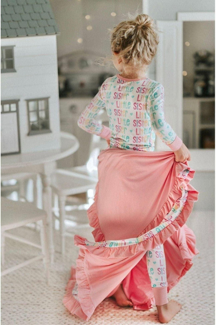 Little Sister Bamboo Ruffle Blanket