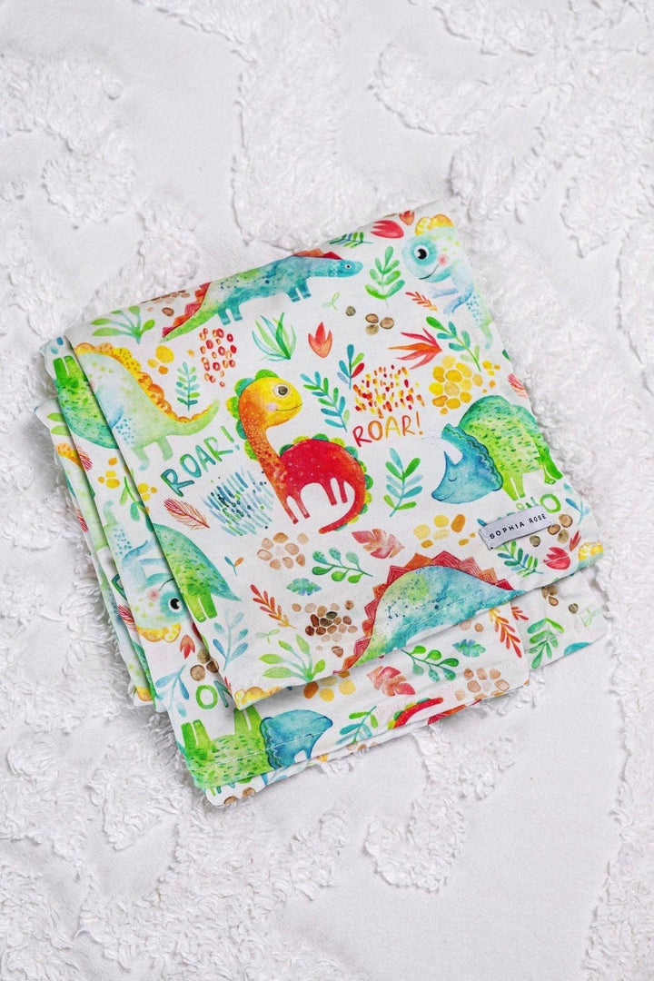 Dinosaur Print Bamboo Swaddle Blanket