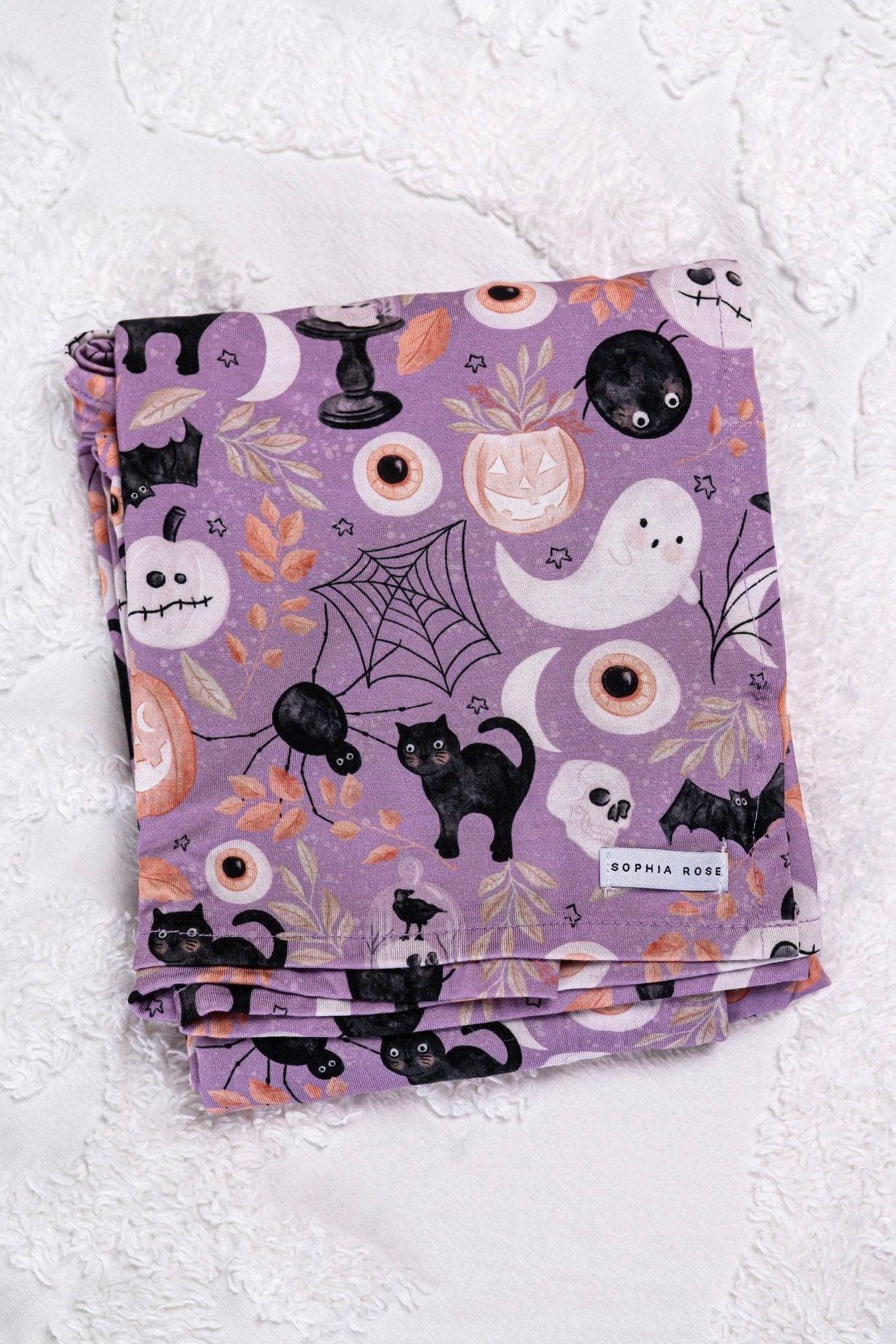 Halloween Bamboo Newborn Swaddle Blanket Breathable Swaddle