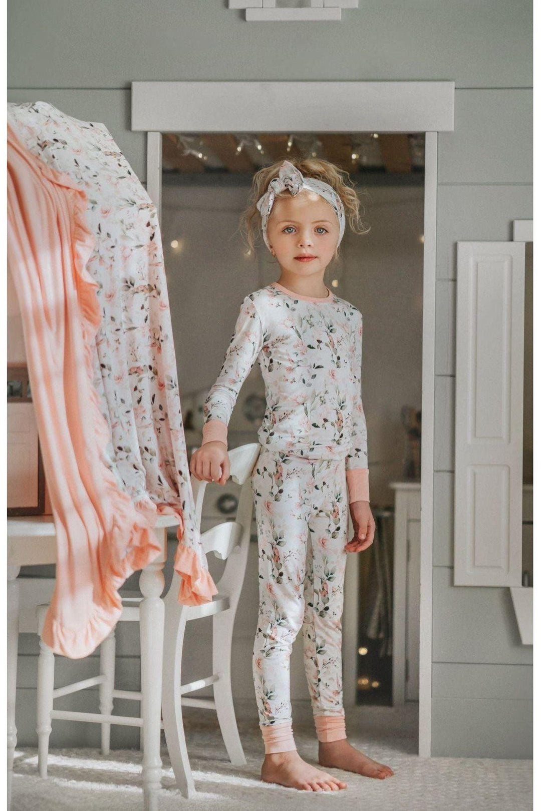 Hummingbird Kids' Bamboo Two-Piece Pajama Set