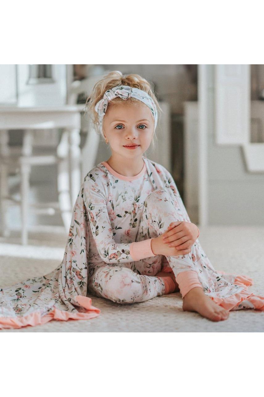 Hummingbird Kids' Bamboo Two-Piece Pajama Set