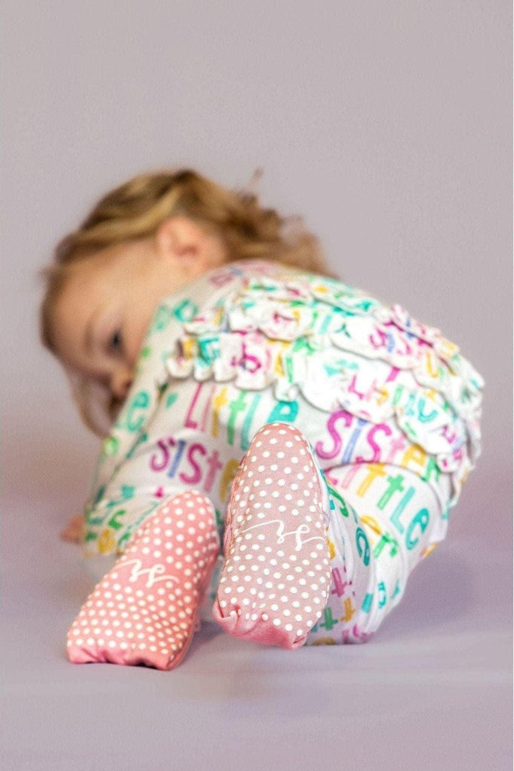 Little Sister Bamboo One-Piece Zipper Pajamas