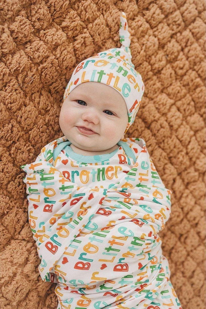 Little Brother Newborn Swaddle Blanket