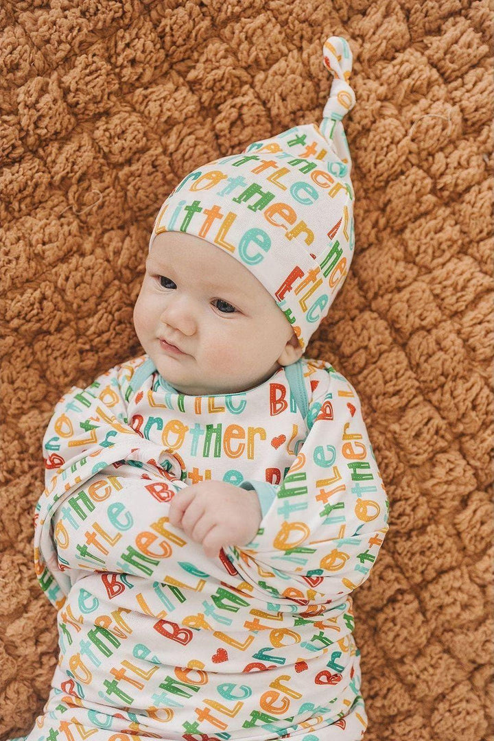 Little Brother Newborn Swaddle Blanket
