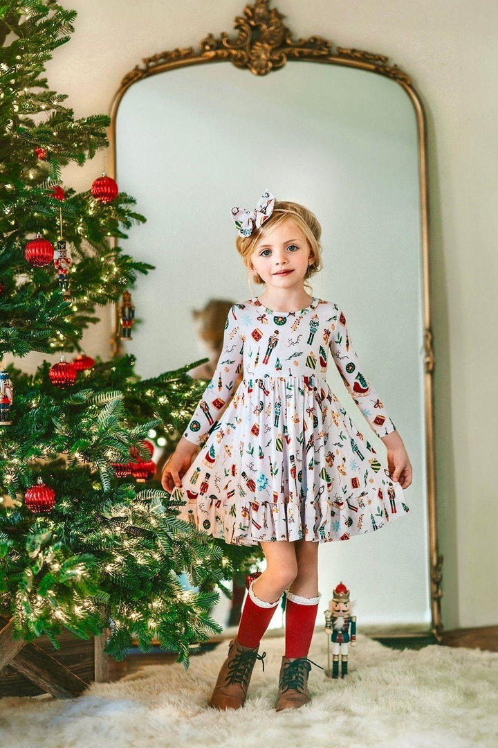 Nutcracker Girls' Bamboo Twirl Dress