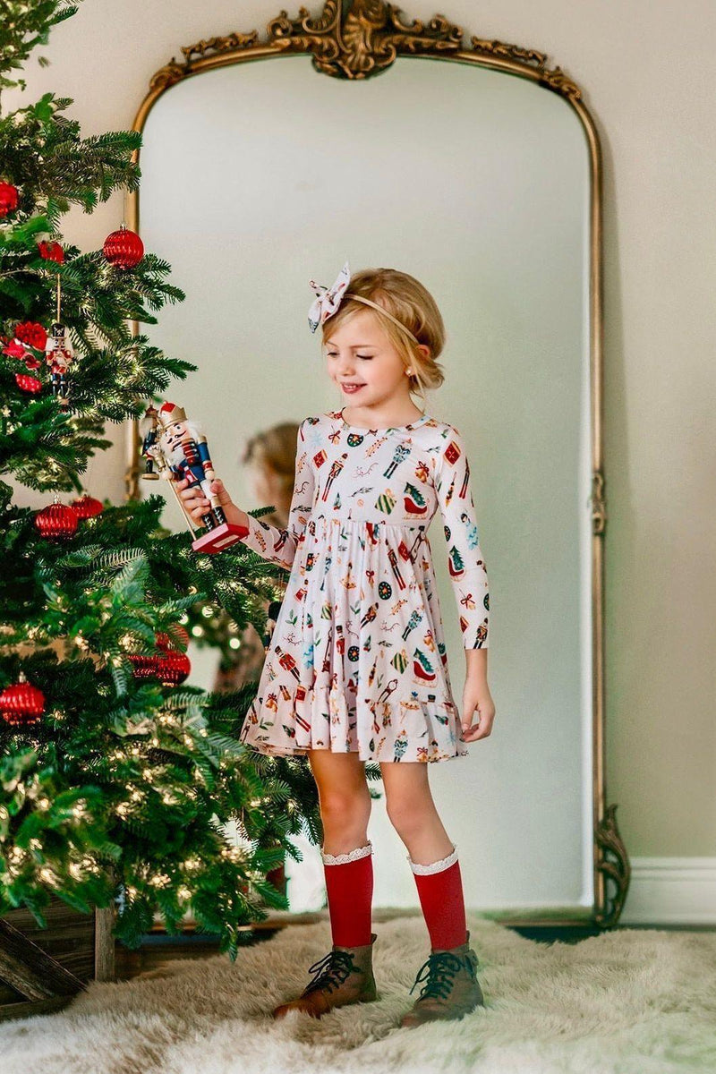 Nutcracker Girls' Bamboo Twirl Dress