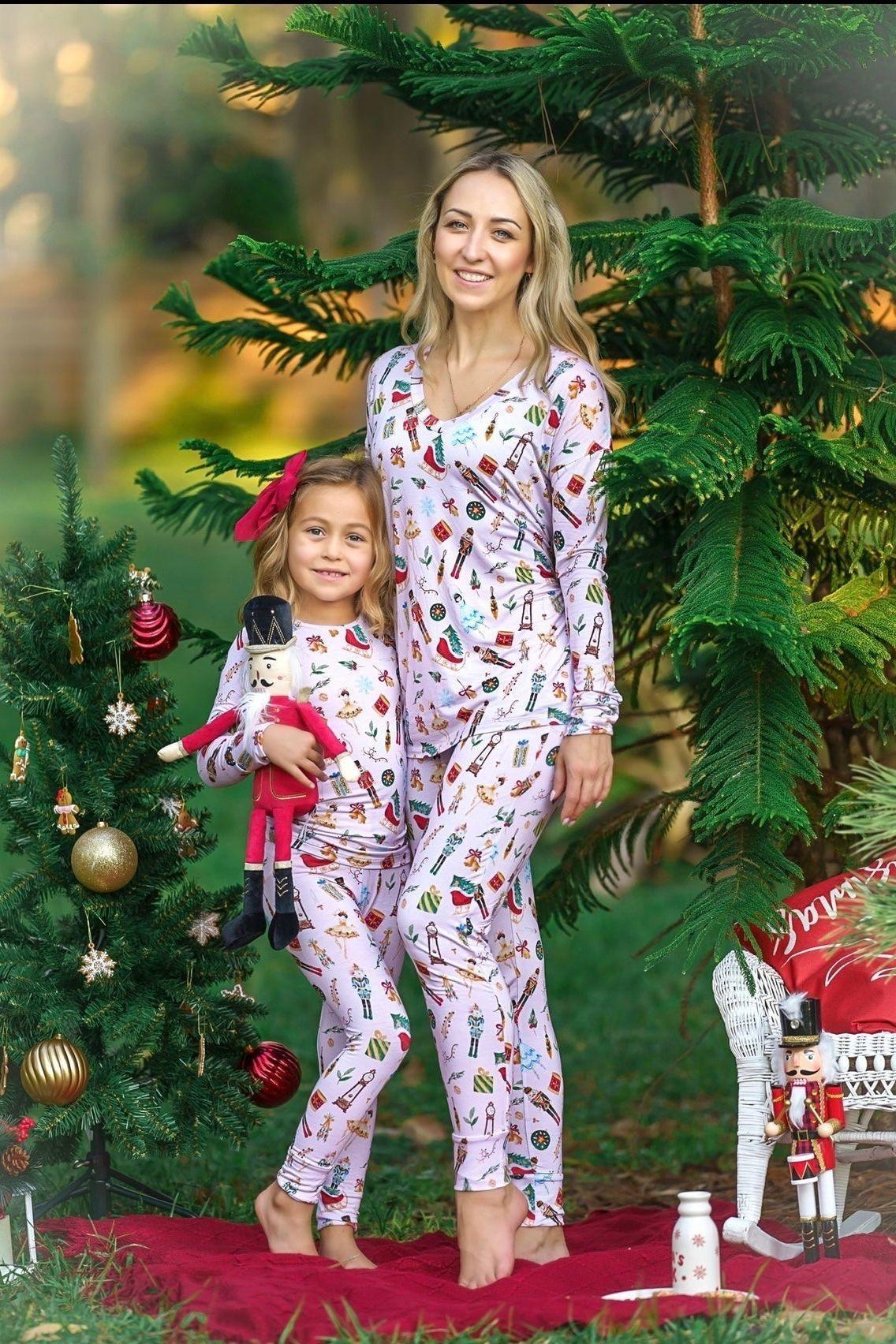 The Nutcracker Family Matching Bamboo Pajamas for Women