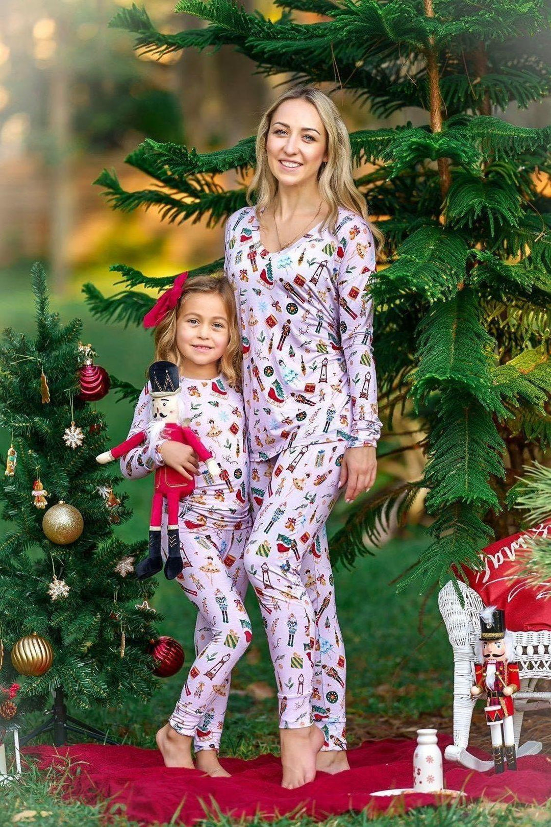Nutcracker Kids' Bamboo Two-Piece Pajama Set