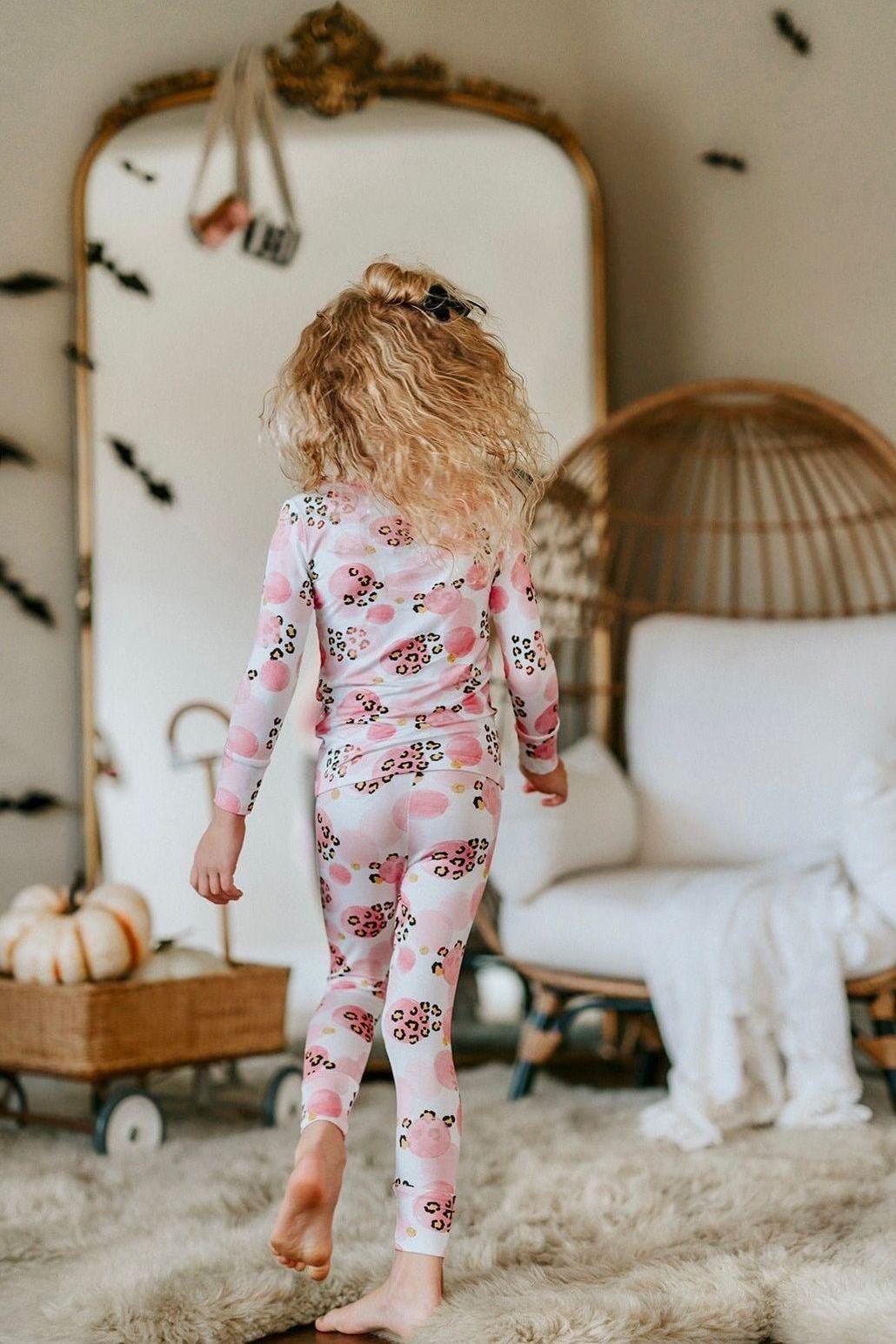 Pink Evil Eye Bamboo Skirted Bodysuit