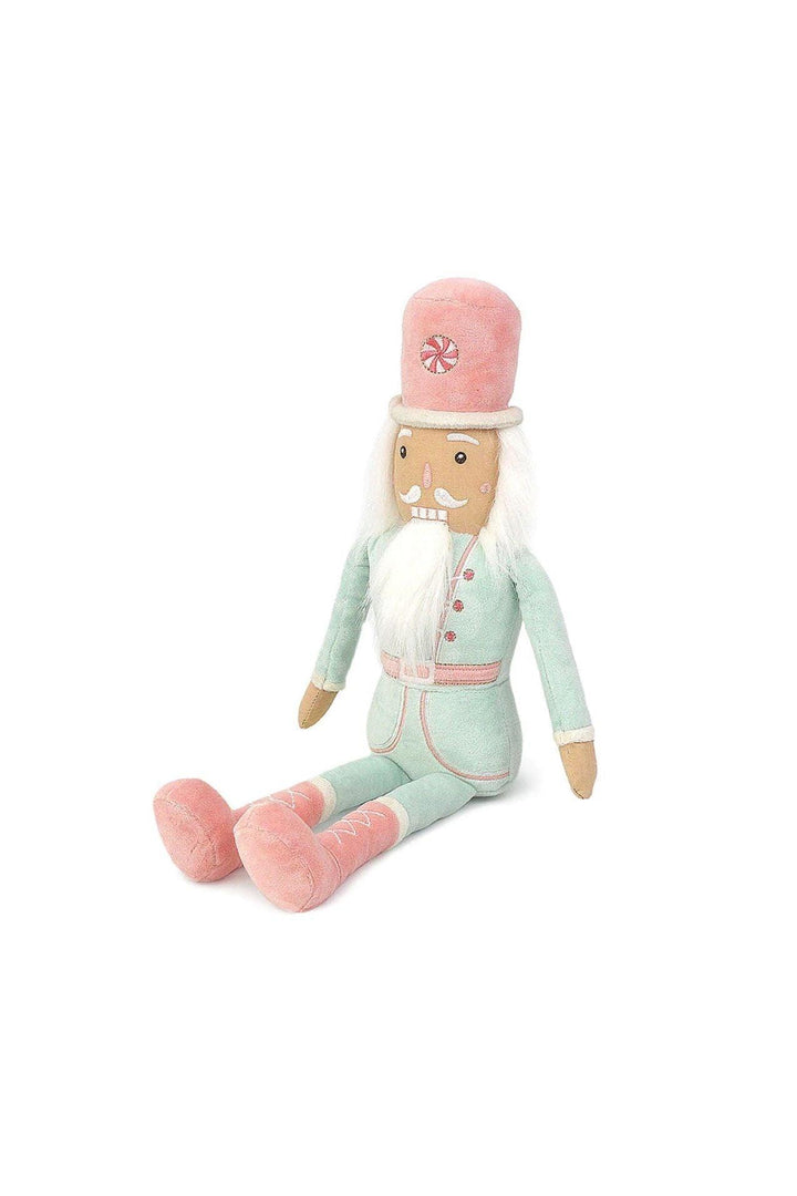 Pink and Green Pastel Nutcracker Doll