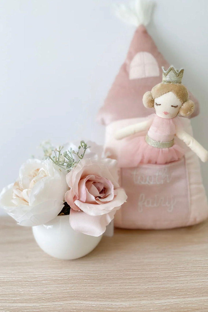 Princess and Her Castle Tooth Fairy Pillow