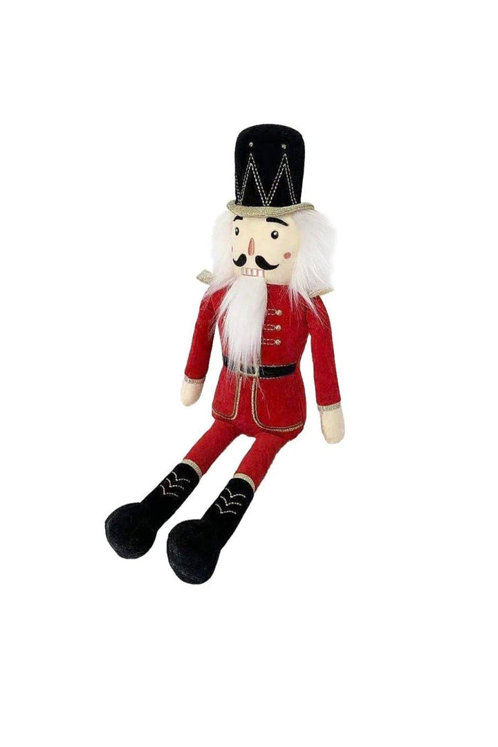 Red, White and Gold Nutcracker Doll-Stocking Stuffer