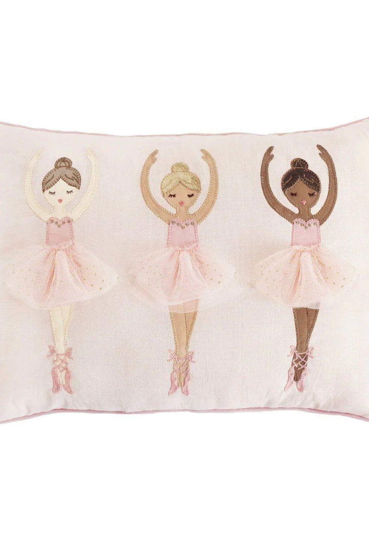 Ballerina Lumbar Pillow for Kids
