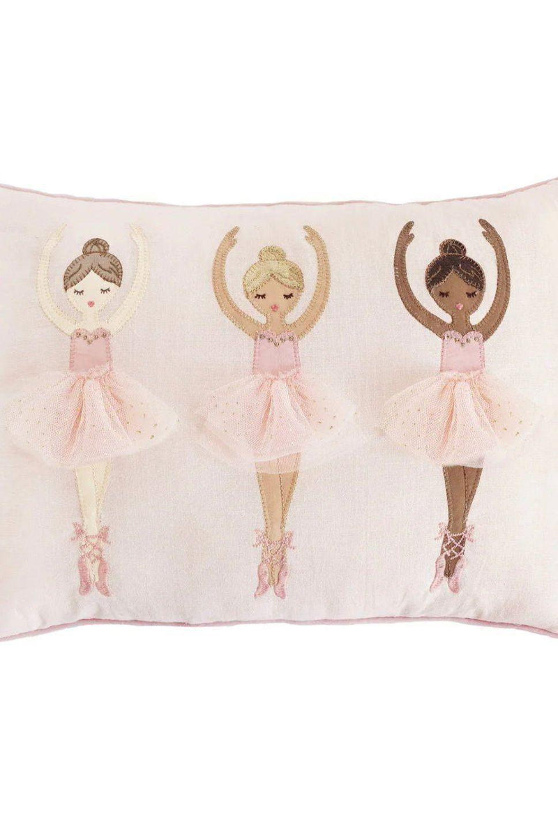 Ballerina Lumbar Pillow for Kids